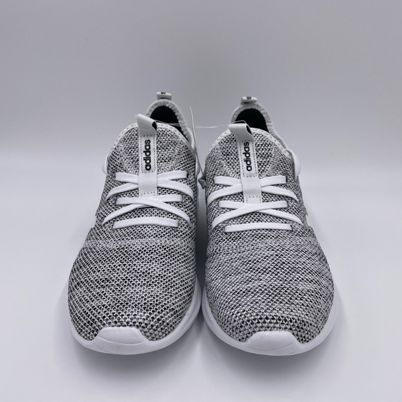 Adidas Cloudfoam Pure White / Gray Womens Shoes - Picture 2 of 8